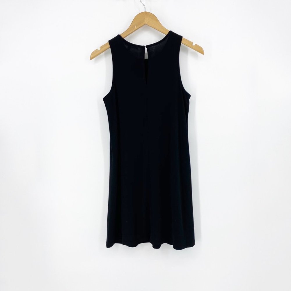 BCBGeneration Drawstring Black Tank Dress Size XS - Picture 5 of 7